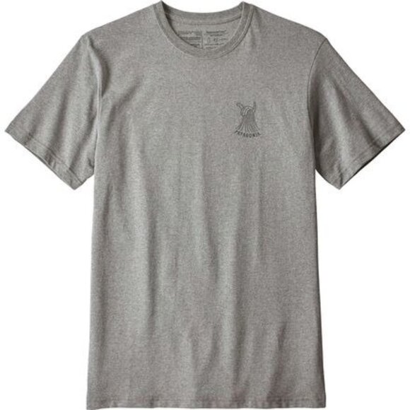Patagonia Other - PATAGONIA Shaka Wave Responsibili-T-Shirt Gray Short Sleeve Mens Medium